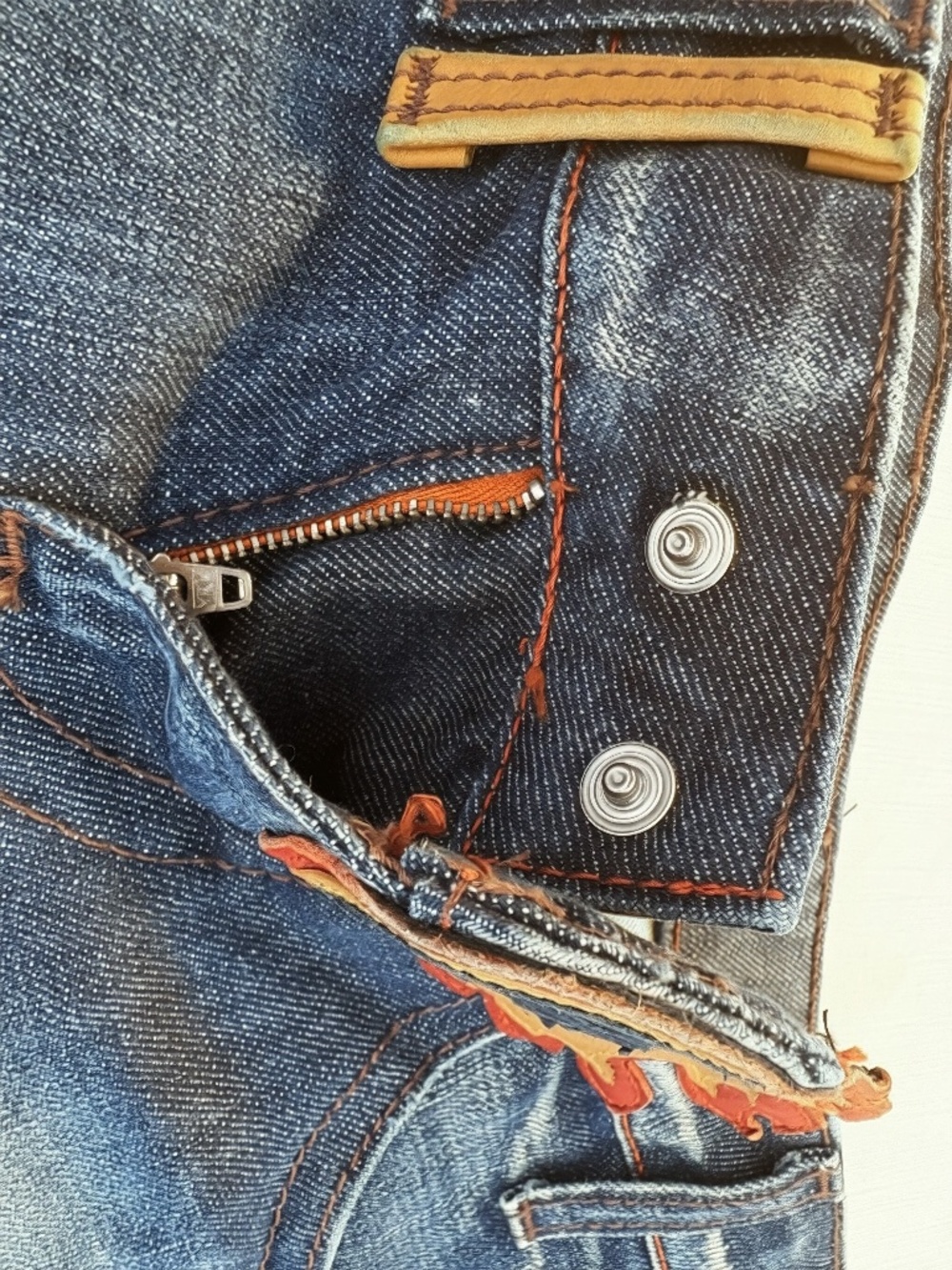 Miss Sixty Vintage Y2K Low Rise Flame Denim Micro Shorts Size 27 - Picture 7 of 8